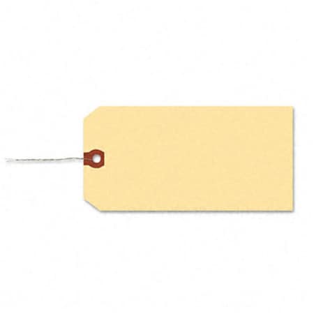 Workstationpro Shipping Tag with Reinforced Eyelet Paper/Double Wire 4-3/4 x 2-3/8 MLA 1000/Pk TH2524452